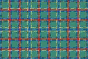 Background texture tartan. Fabric textile check. Pattern plaid vector seamless.