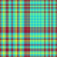 Textile seamless check. Tartan texture background. Plaid fabric pattern vector. vector