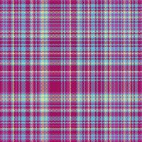 Textile pattern seamless. Fabric texture background. Check tartan vector plaid.