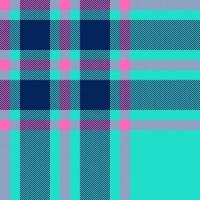 Plaid check pattern. Seamless fabric texture. Tartan textile print. vector