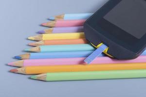 Back to school concept for children with diabetes photo