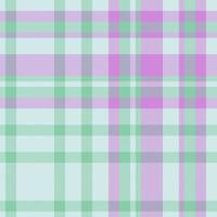 Check tartan fabric. Pattern plaid vector. Texture textile seamless background. vector