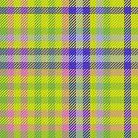 Background texture seamless. Vector tartan textile. Fabric plaid check pattern.