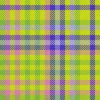 Background texture seamless. Vector tartan textile. Fabric plaid check pattern.