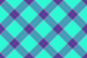 Fabric pattern seamless. Plaid textile check. Texture tartan background vector. vector