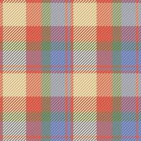 Seamless pattern of scottish tartan plaid. Repeatable background with check fabric texture. Vector backdrop striped textile print.