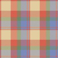 Seamless pattern of scottish tartan plaid. Repeatable background with check fabric texture. Vector backdrop striped textile print.