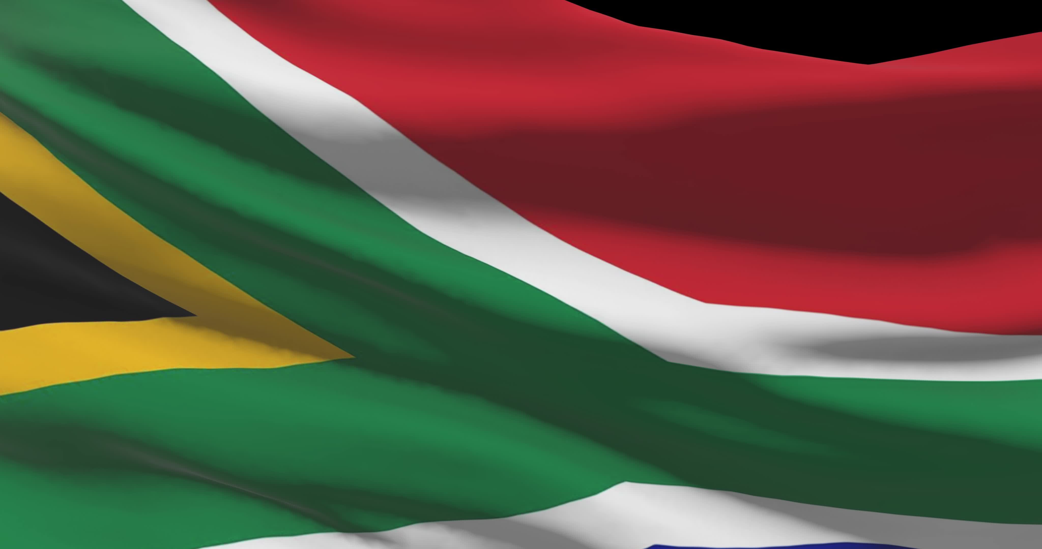 South Africa National Flag Closeup Waving Animation Background 20827349 South Africa National Flag Closeup Waving Animation Background 20827349