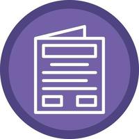 Magazine Vector Icon Design