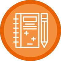 Notebook Vector Icon Design