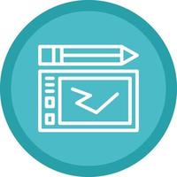 Graphic Tablet Vector Icon Design