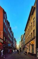 View of a Narrow Alley in Dusseldorf photo