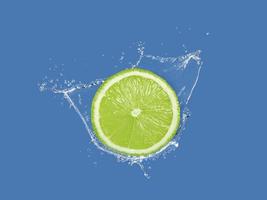 lemon, refreshing, clean, lemon with water splash photo