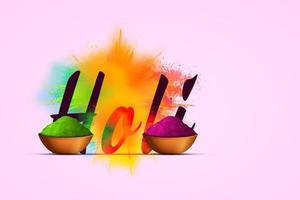 Happy Holi, holi festival india, festival of colors and holi festival idea. photo