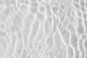 Abstract white transparent water shadow surface texture natural ripple background photo