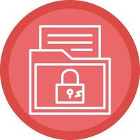 Personal Data Breach Vector Icon Design