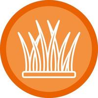 Grass Vector Icon Design