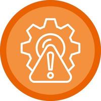 Risk Management Vector Icon Design