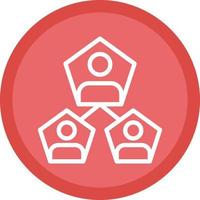 Segmentation Vector Icon Design
