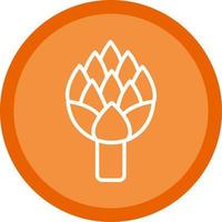 Artichoke Vector Icon Design