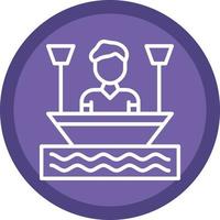 Boating Vector Icon Design