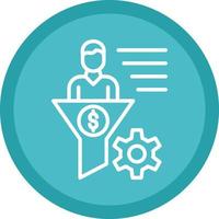 Conversion Rate Vector Icon Design