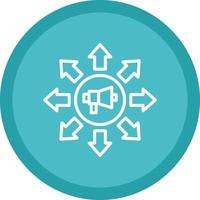Advertising Submission Vector Icon Design