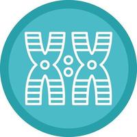 Chromosome Vector Icon Design