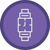 Wristwatch Vector Icon Design