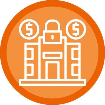 diseño de icono de vector de activo fijo