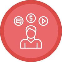Consumer Behavior Vector Icon Design