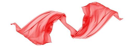 Floating red cloth photo