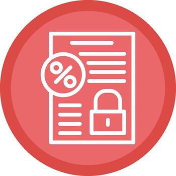 diseño de icono de vector de interés fijo