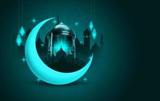 Ramadan kareem traditional islamic festival religious background banner photo