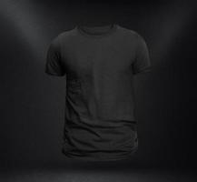 black t shirt photo