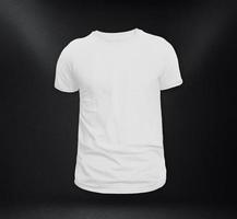 white t shirt mockup photo