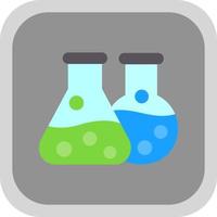 Chemistry Experiment Vector Icon Design