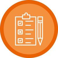 Task List Vector Icon Design