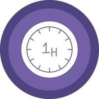 Hour Vector Icon Design