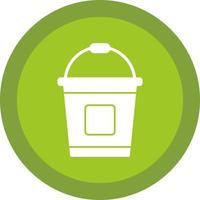 Bucket Vector Icon Design