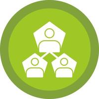 Segmentation Vector Icon Design