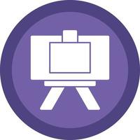 Canvas And Easel Vector Icon Design