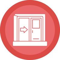 Exit Vector Icon Design