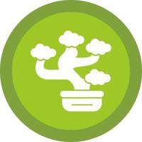 Bonsai Vector Icon Design