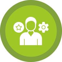 Employee Skills Vector Icon Design