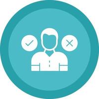 Decision Making Vector Icon Design