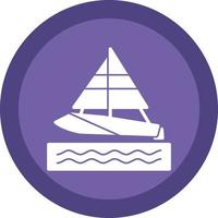 Monsoon Cup Vector Icon Design