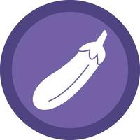 Eggplant Vector Icon Design