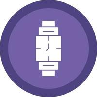 Wristwatch Vector Icon Design