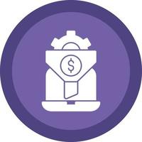 Conversion Rate Optimizer Vector Icon Design